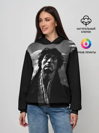 Женское худи / ВИКТОР ЦОЙ