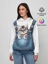 Женское худи / КОТЕНОК В КАРМАНЕ