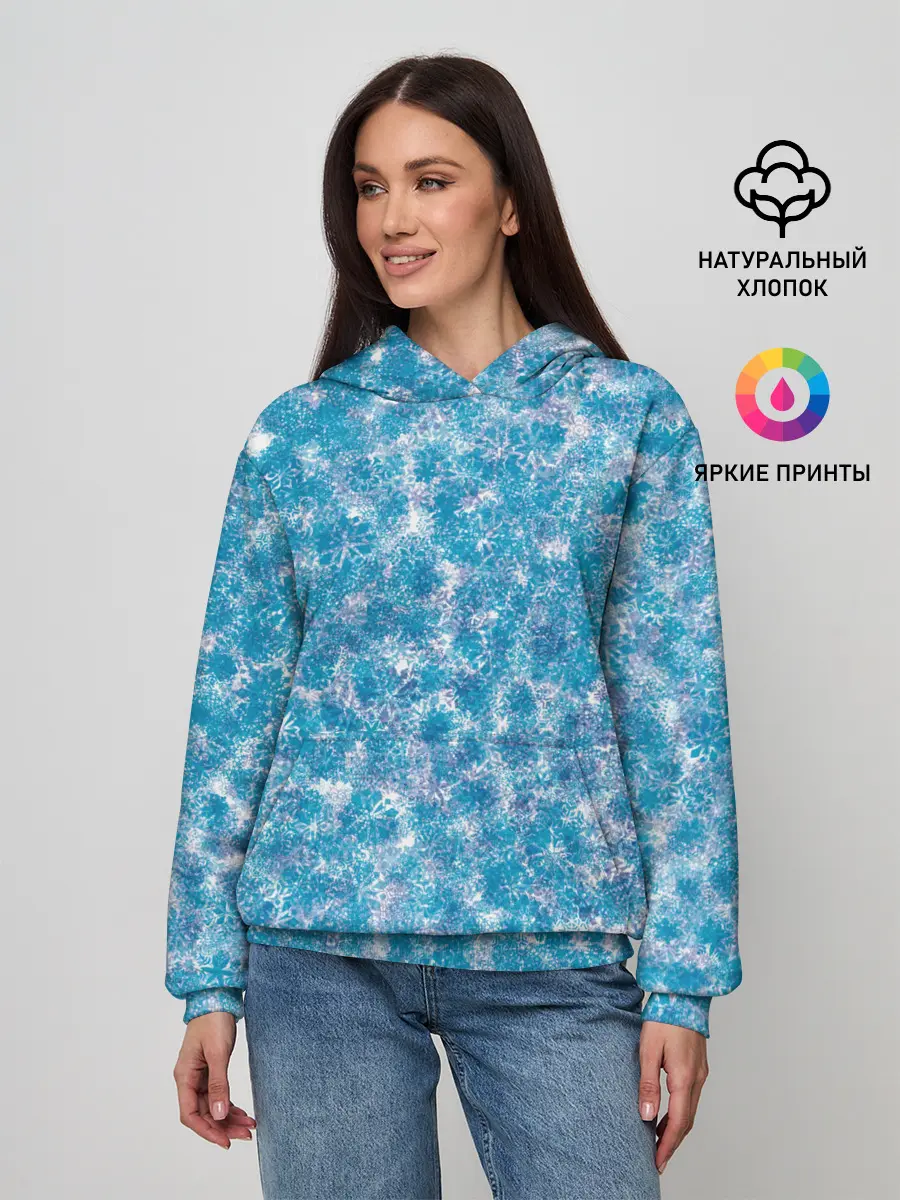 Женское худи / Изморозь