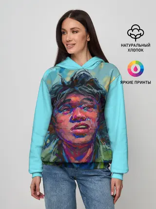 Женское худи / Цой