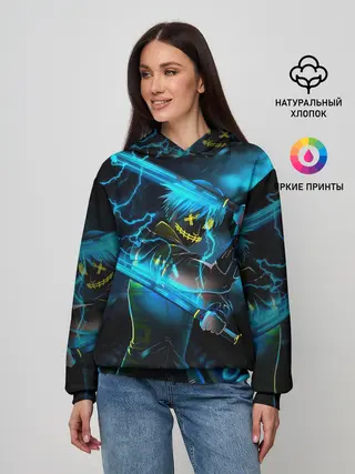 Женское худи / NEON SAMURAI