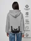 Женское худи / Кот сдается