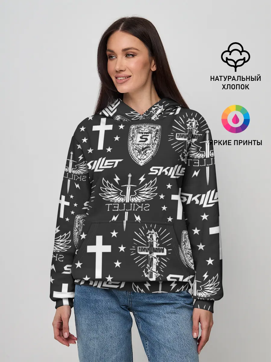 Женское худи / SKILLET