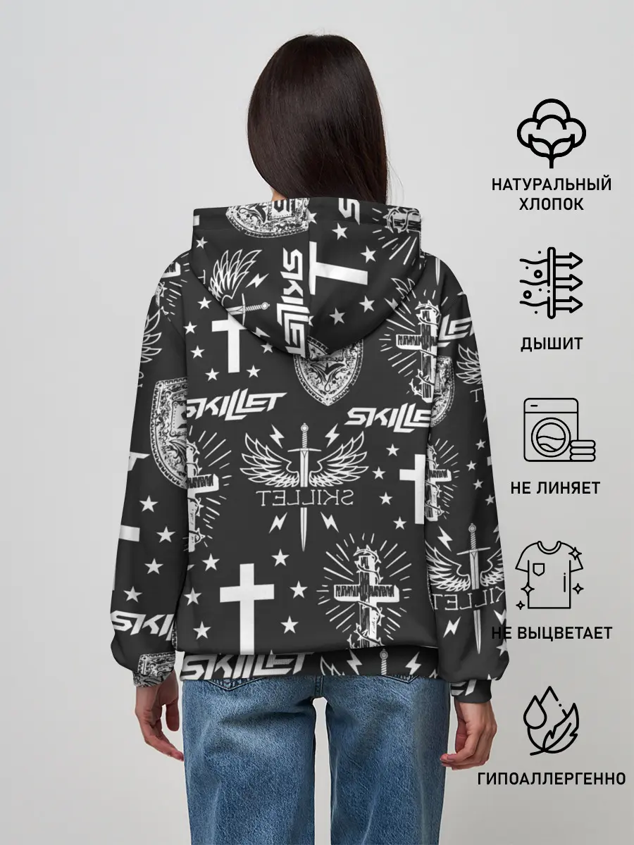 Женское худи / SKILLET