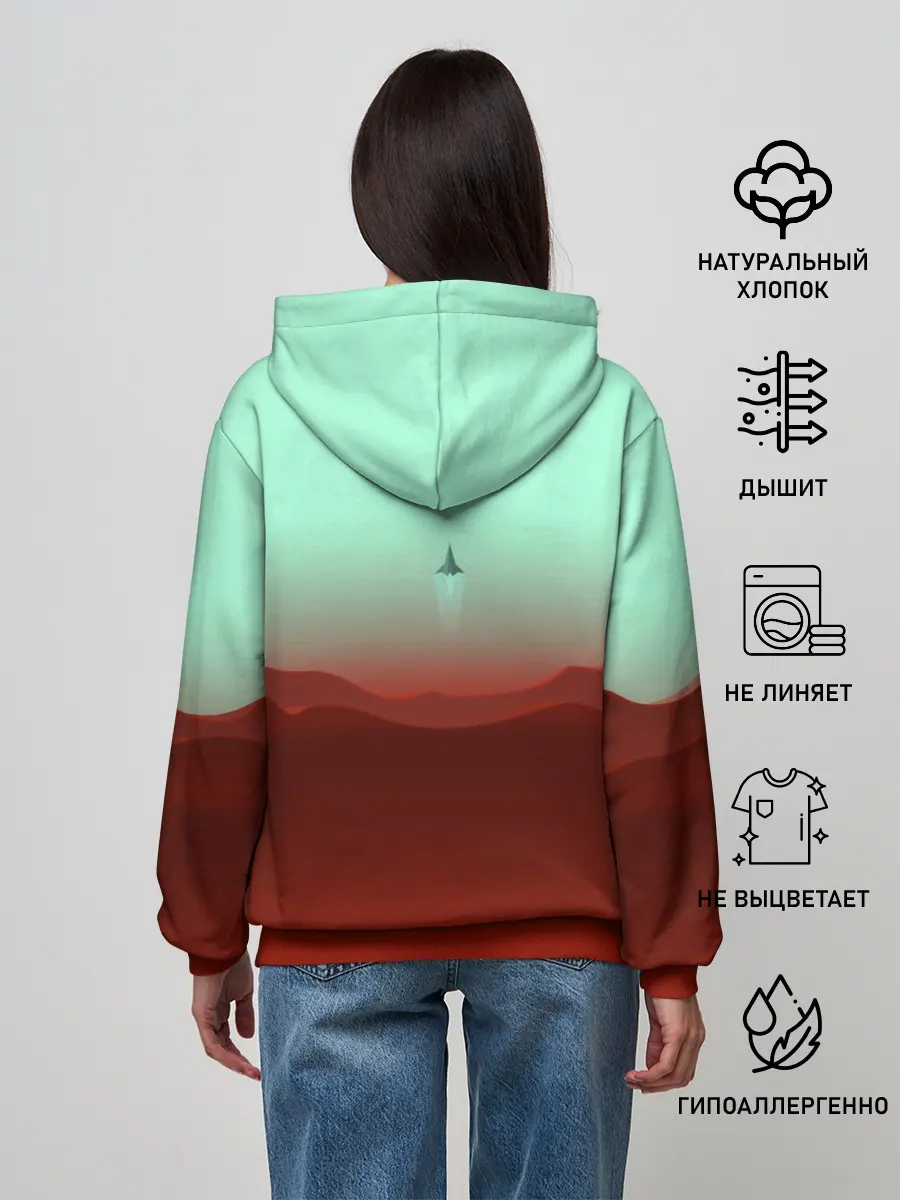 Женское худи / Boris Norris - When the Tunnel