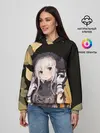 Женское худи / Аниме девушка в интересном наряде