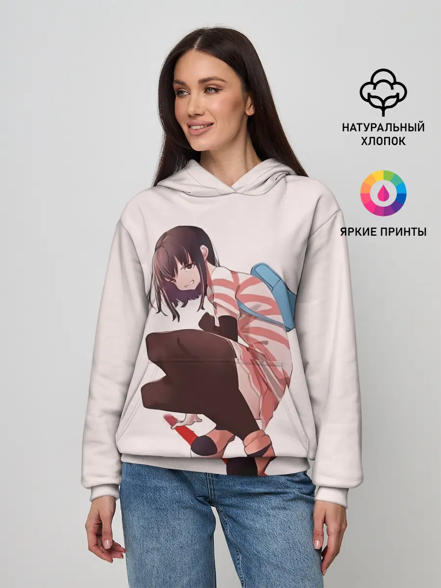 Женское худи / Обычная девушка