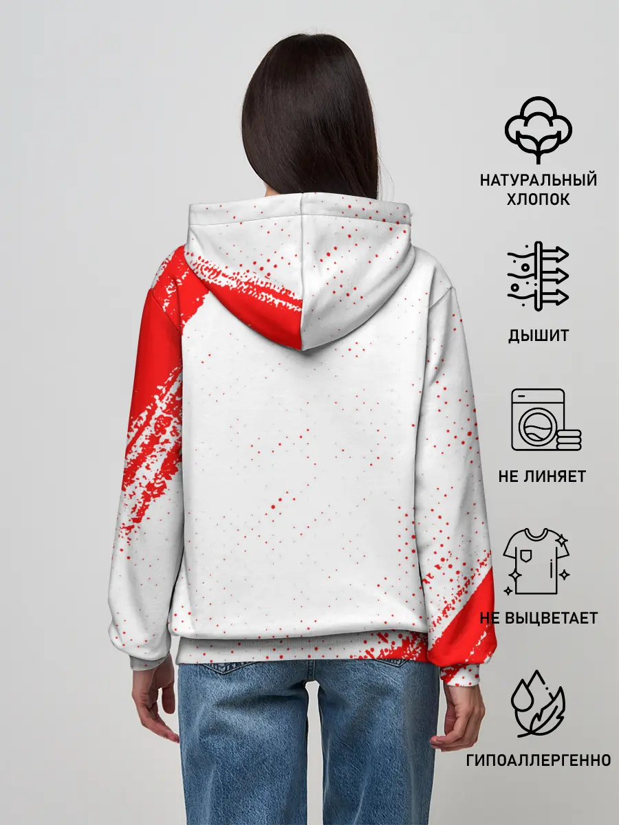 Женское худи / AMONG US / АМОНГ АС