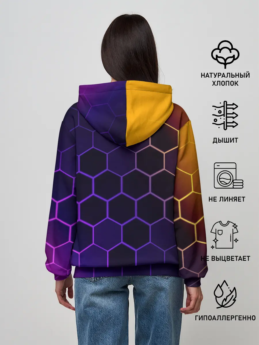 Женское худи / AMONG US / АМОНГ АС