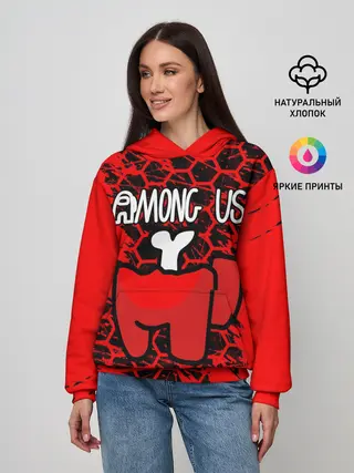 Женское худи / AMONG US