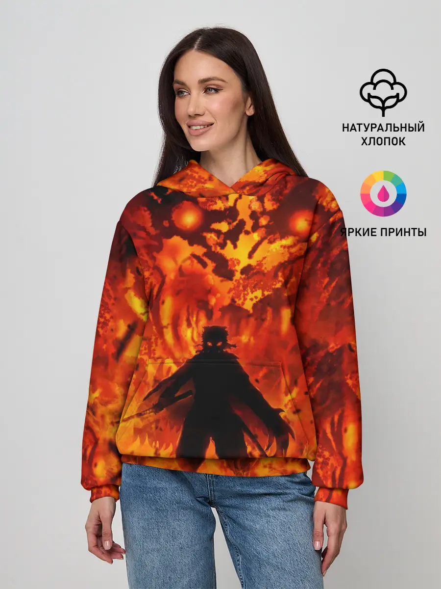 Женское худи / Клинок, рассекающий демонов