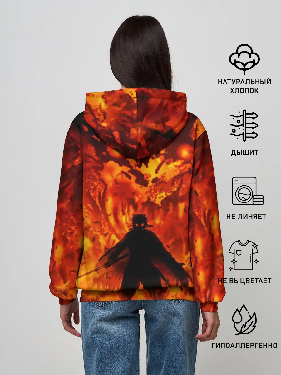 Женское худи / Клинок, рассекающий демонов