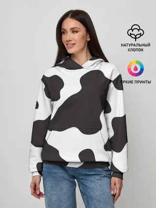 Женское худи / корова