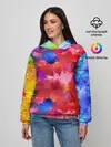 Женское худи / Брызги красок