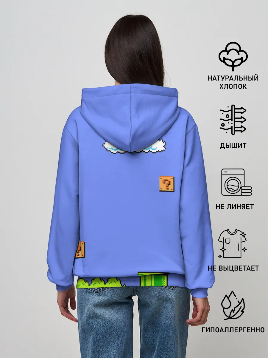 Женское худи / Марио