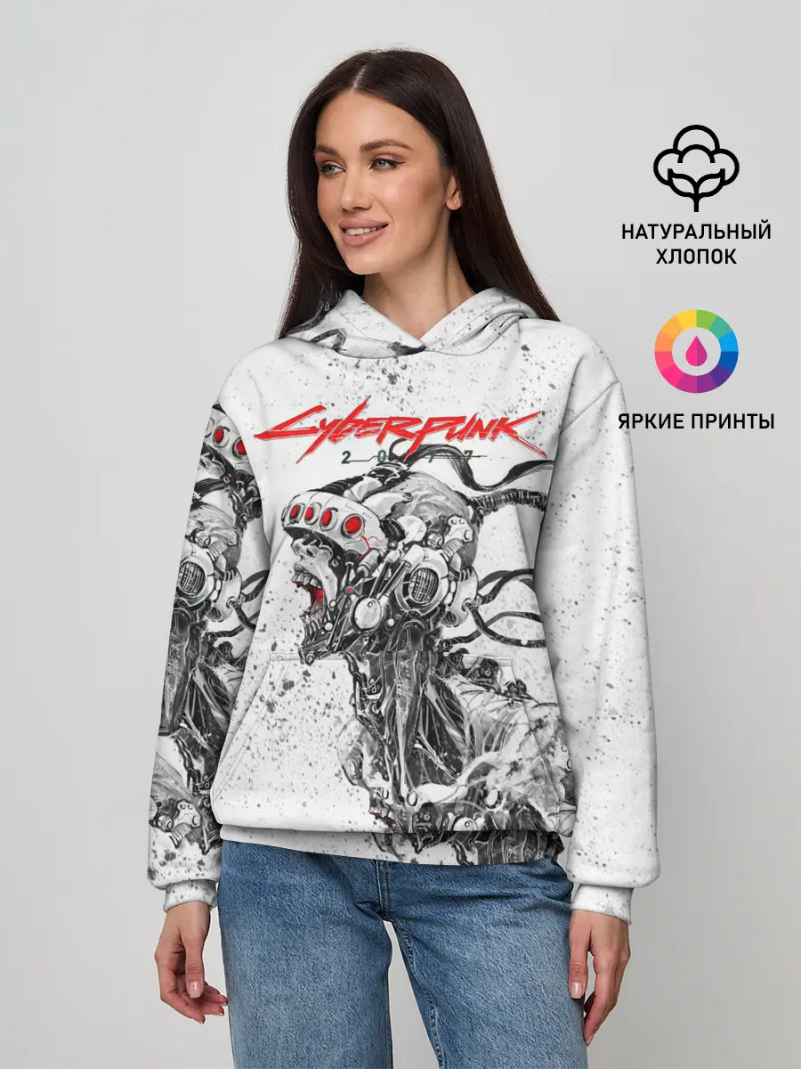 Женское худи / CYBERPUNK 2077