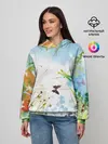 Женское худи / Summer акварель
