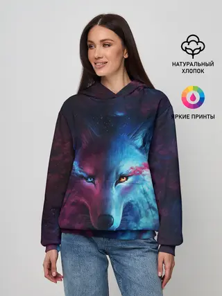 Женское худи / ЗВЕЗДНЫЙ ВОЛК