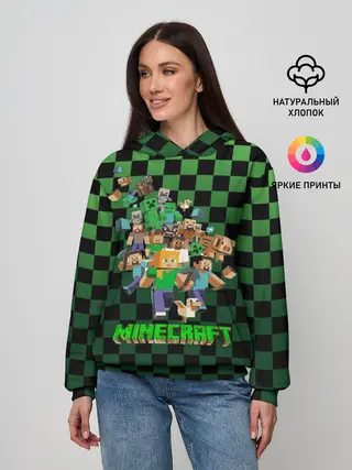 Женское худи / Minecraft