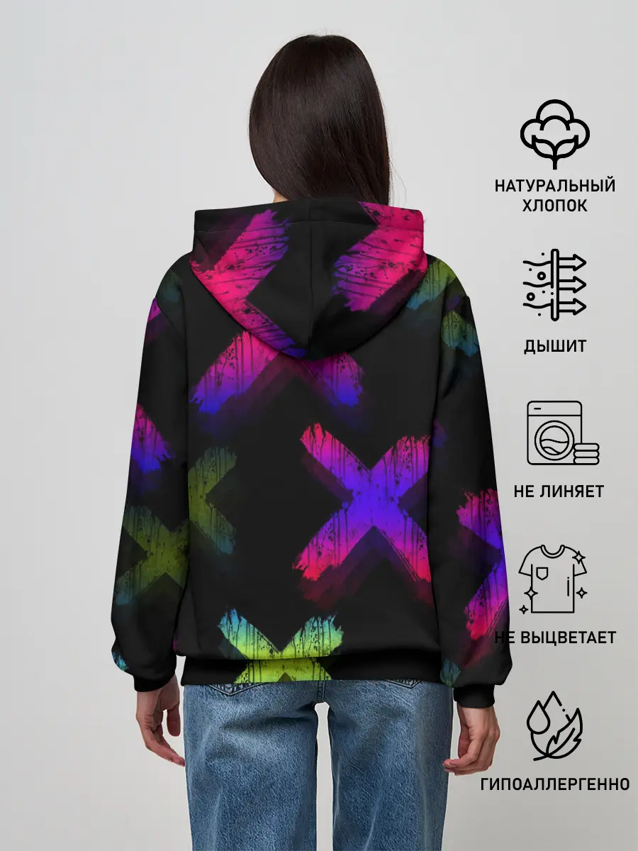 Женское худи / Крестики