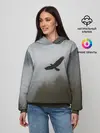 Женское худи / Орёл над лесом