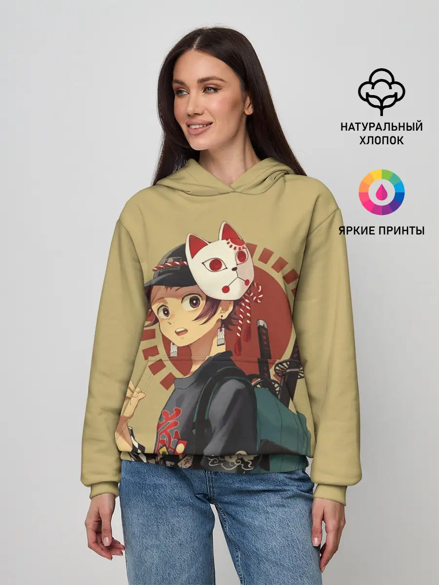 Женское худи / Tanjiro Kamado