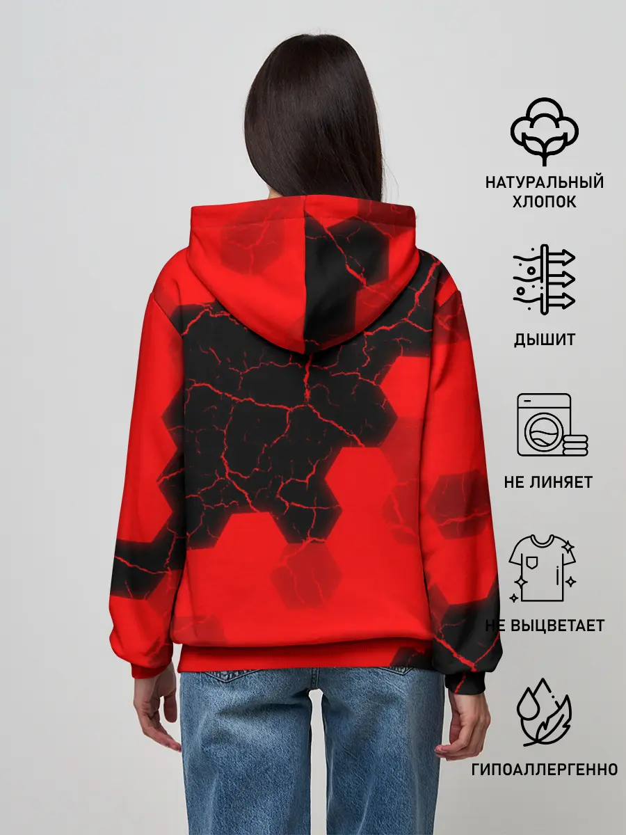 Женское худи / AMONG US / АМОНГ АС