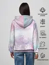 Женское худи / снежинки