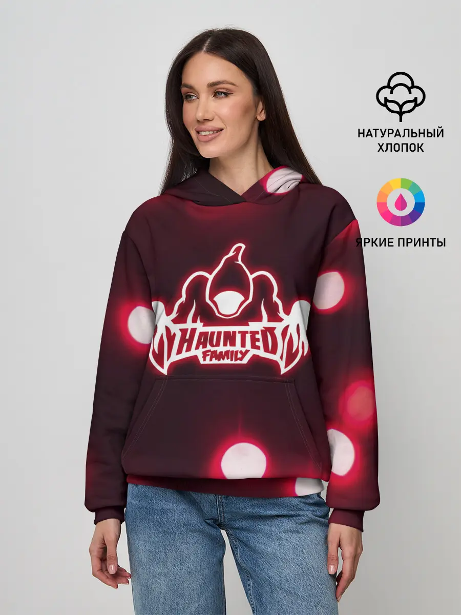 Женское худи / KIZARU: HAUNTED FAMILY.