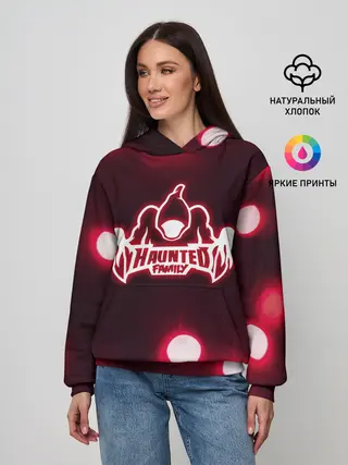 Женское худи / KIZARU: HAUNTED FAMILY.