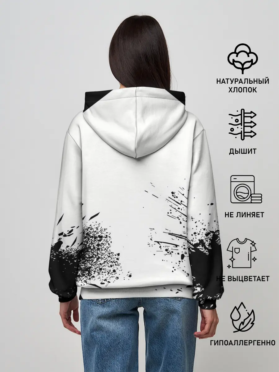 Женское худи / KIZARU: HAUNTED FAMILY.