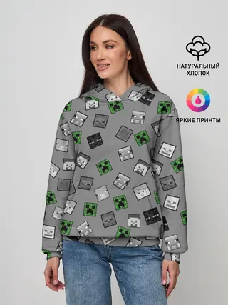 Женское худи / Minecraft