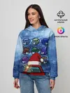 Женское худи / Among us Happy New Year