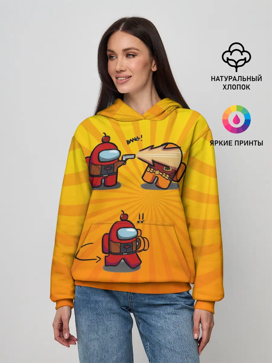 Женское худи / Among Us