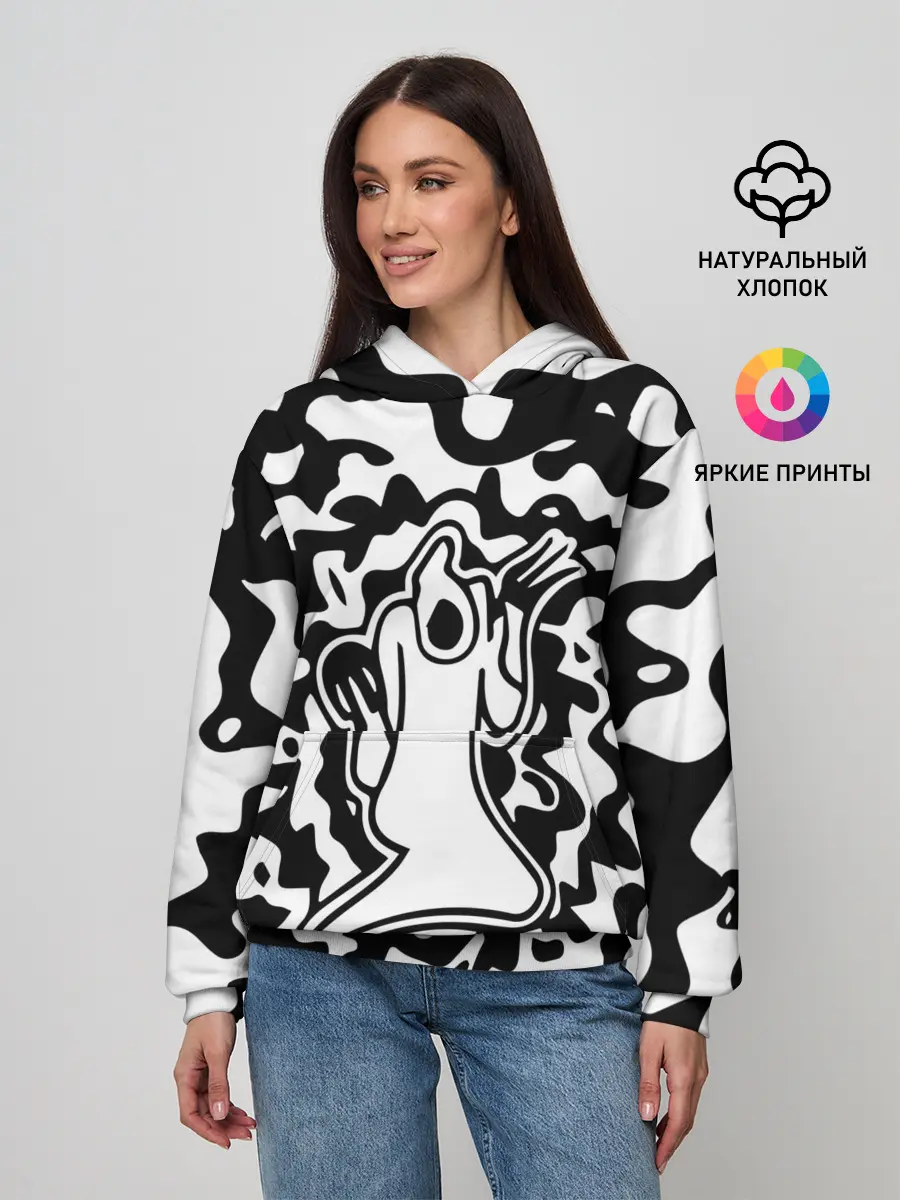 Женское худи / HAUNTED FAMILY