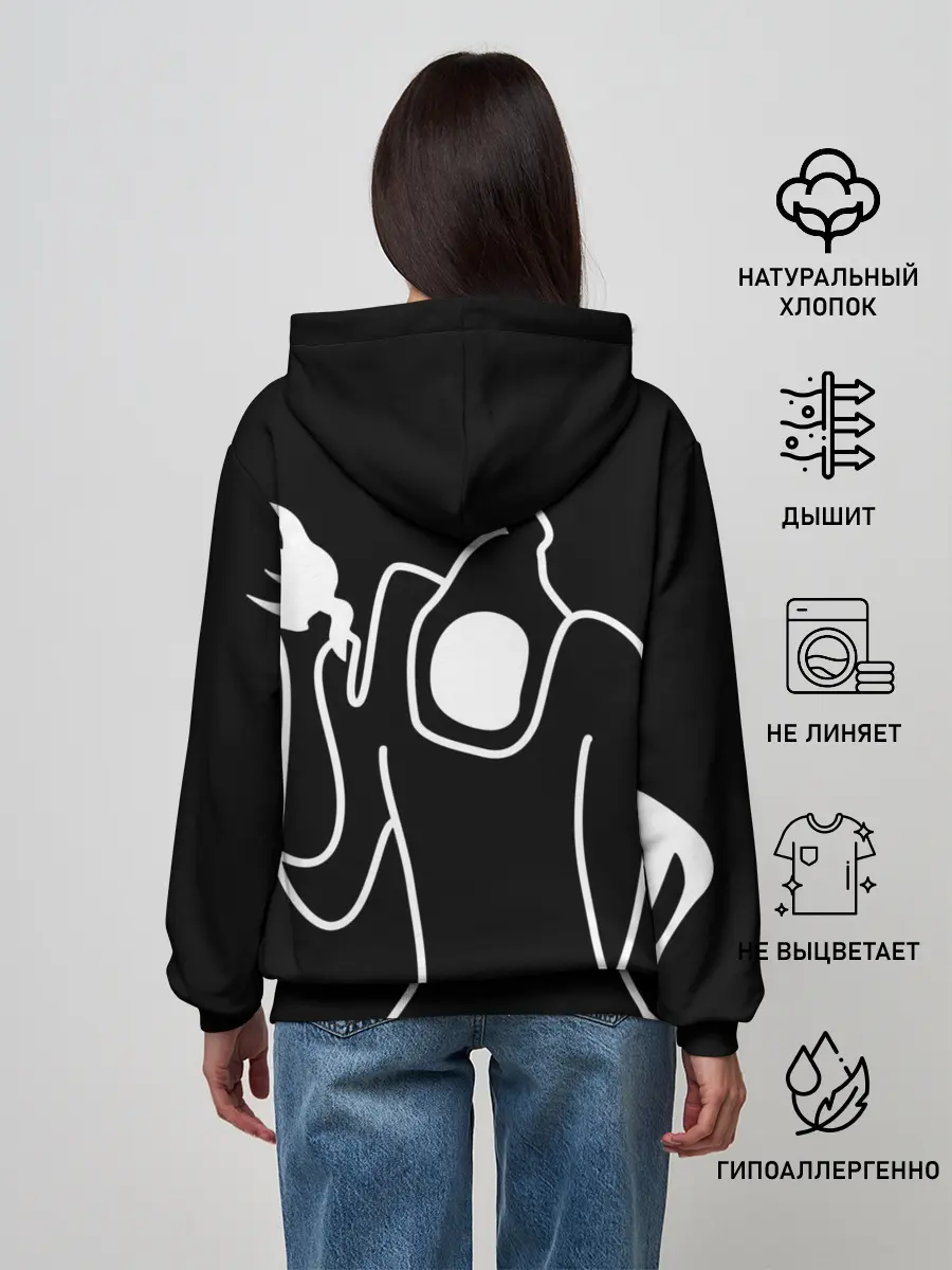 Женское худи / Haunted Family