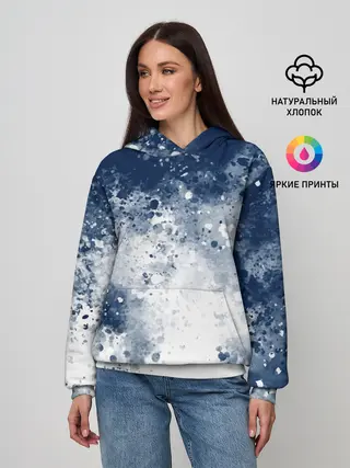 Женское худи / Чернильные капли