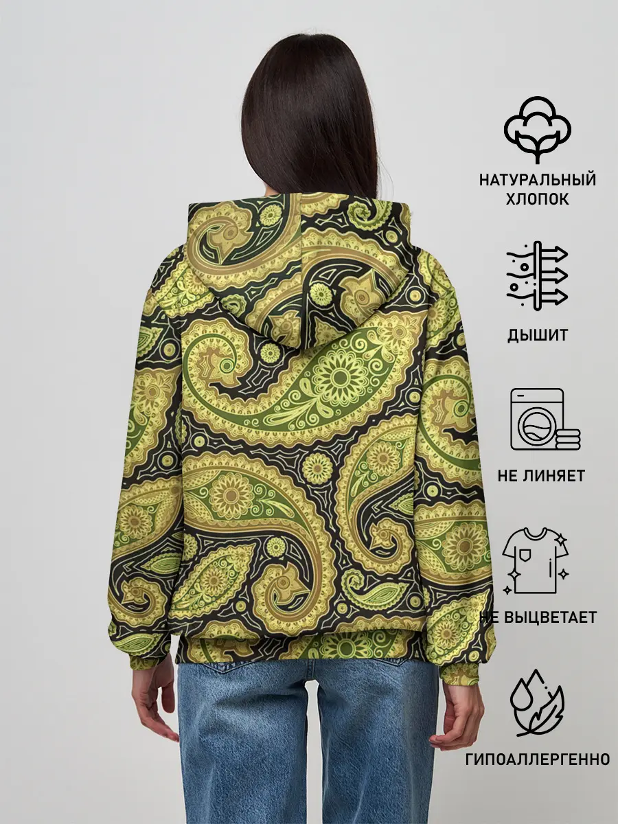 Женское худи / Молекулярная хна