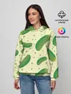 Женское худи / Огурчики