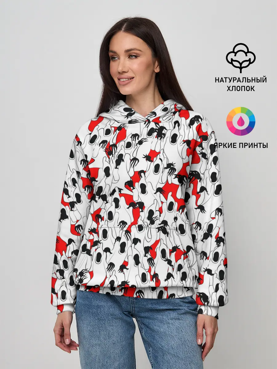 Женское худи / Haunted Family