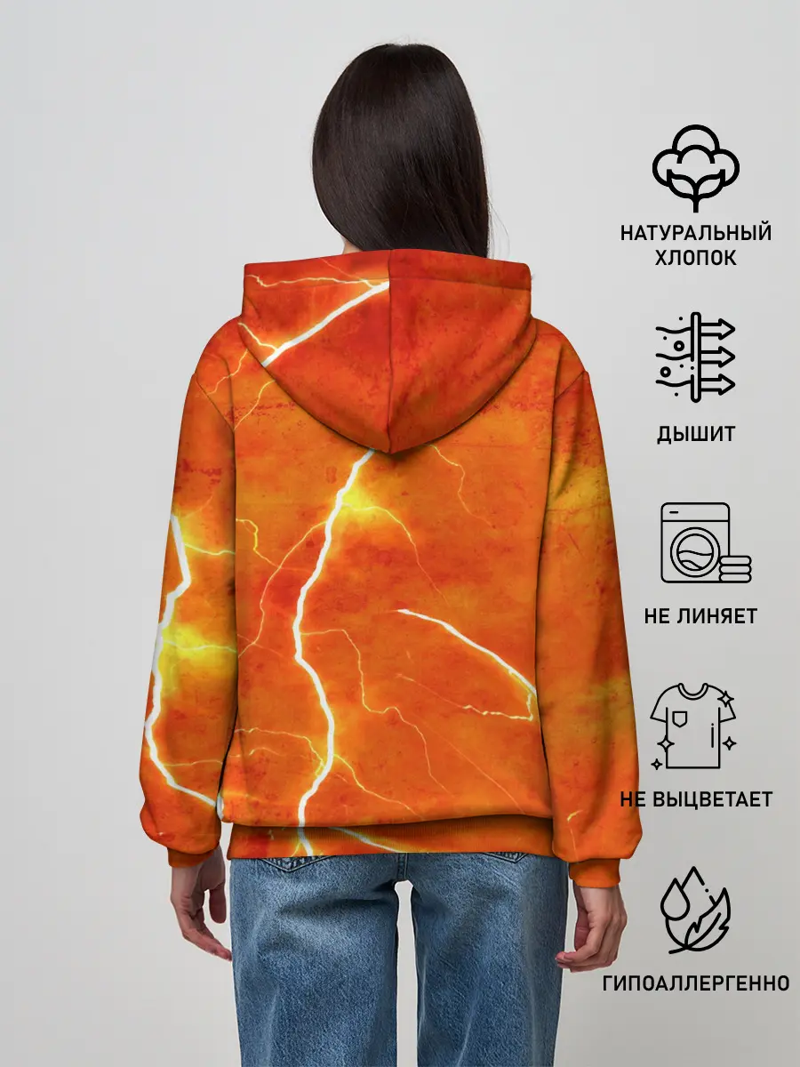 Женское худи / Молния