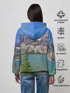 Женское худи / Горное озеро