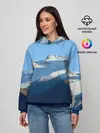 Женское худи / Снежные горы