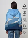 Женское худи / Снежные горы