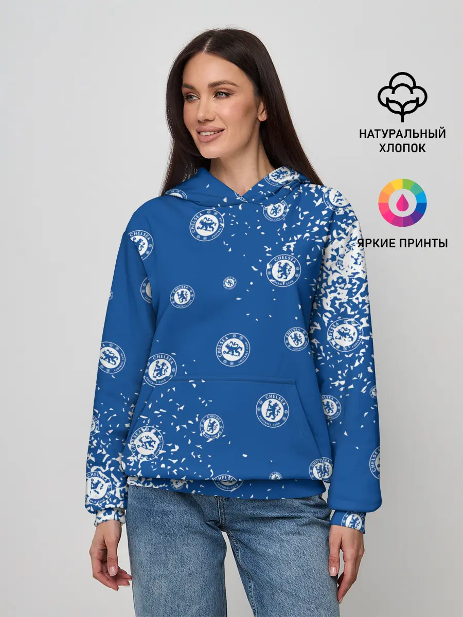 Женское худи / CHELSEA F.C. / ЧЕЛСИ