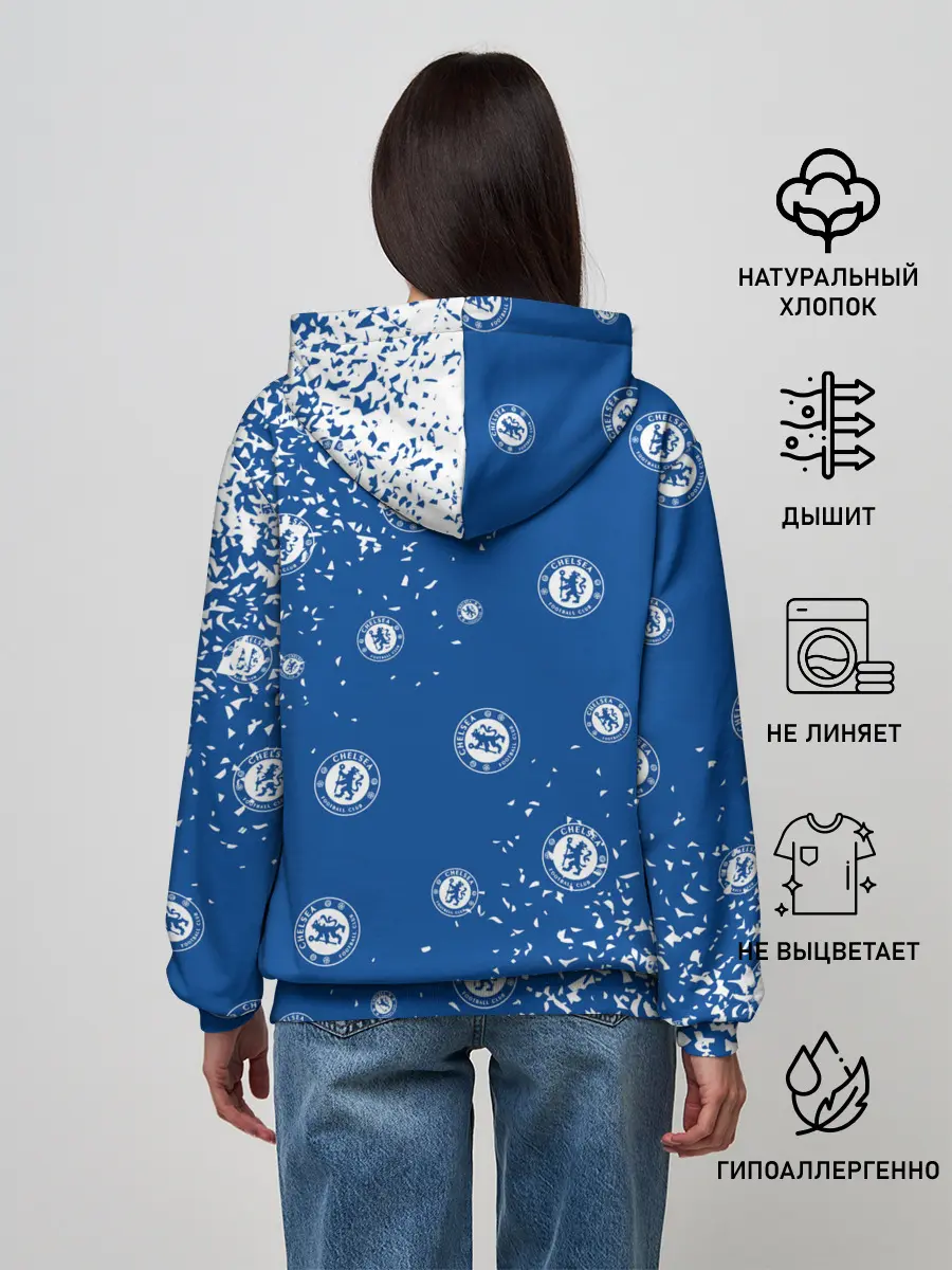 Женское худи / CHELSEA F.C. / ЧЕЛСИ