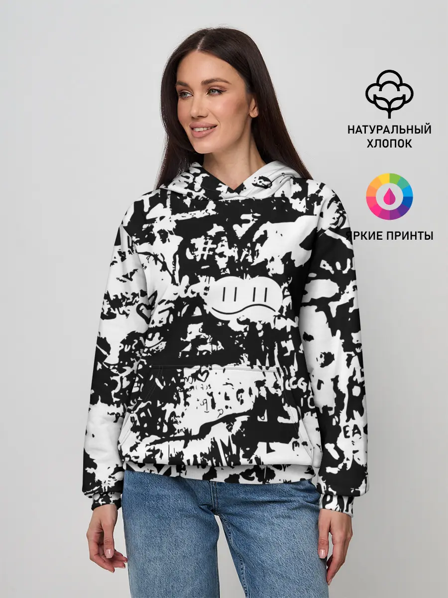 Женское худи / Graffiti