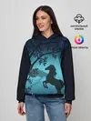 Женское худи / Конь
