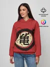 Женское худи / Иероглифы Китайский Дракон