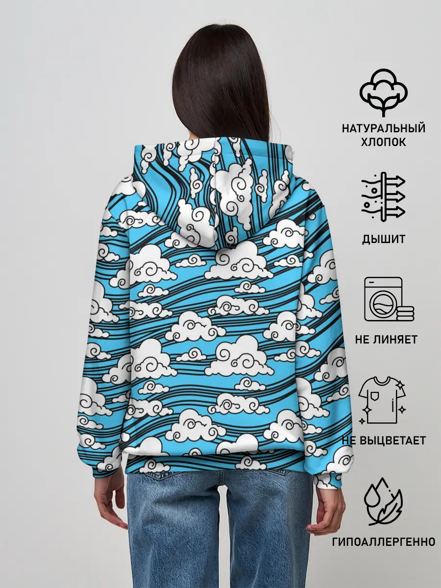 Женское худи / КИМОНО ТАНДЖИРО